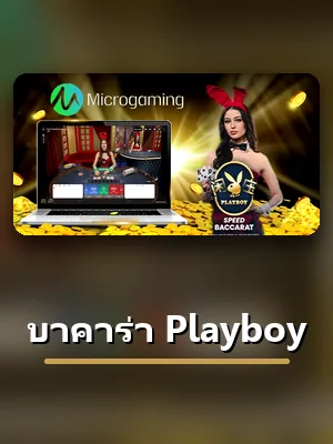 โต๊ะบาคาร่า Playboy ที่ VG98 เปิดให้สมาชิกเข้าเล่น